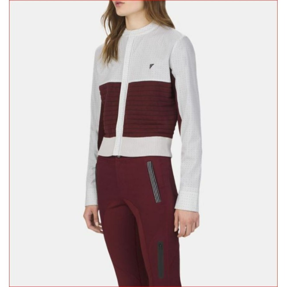 Under Armour Uas women jacket 1296291 burgundy grey L MSRP $298